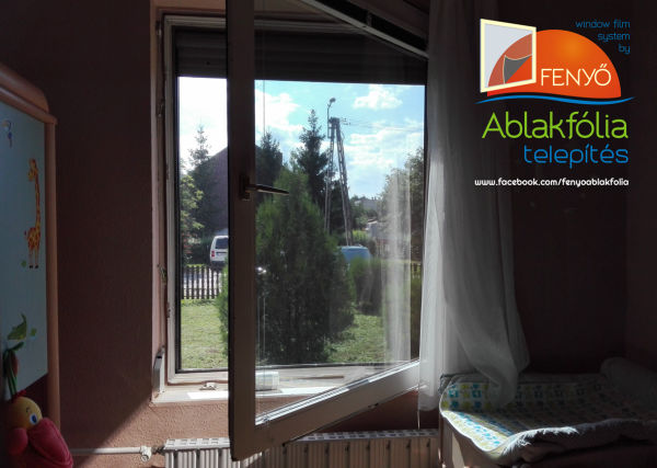 Épület ablak fólia telepítés